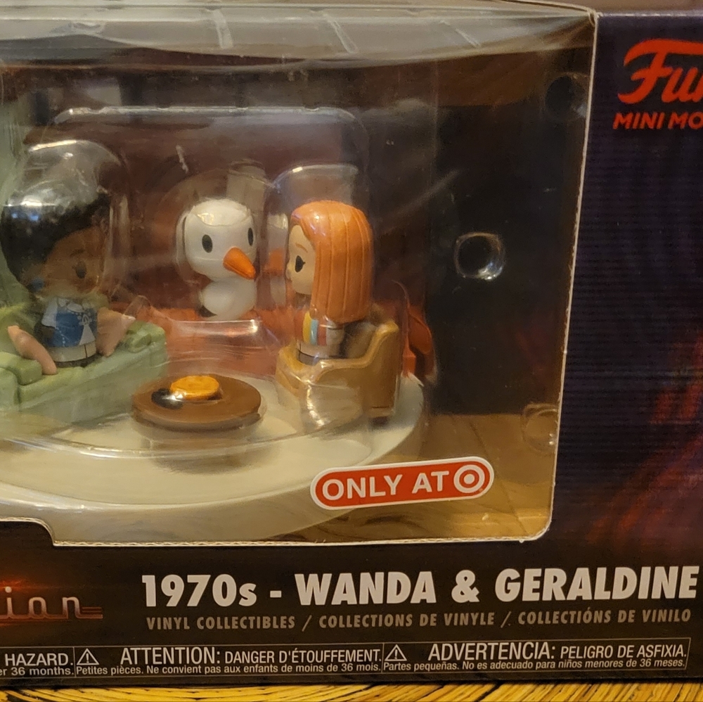 * Funko Mini Moments 1970's WandaVision Wanda & Geraldine Target Exclusive